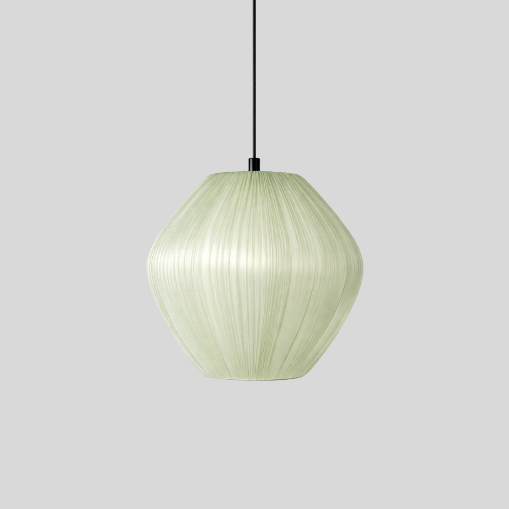 Maslinasta dizajnerska visilica Noor - LeniLume 3D printana rasvjeta